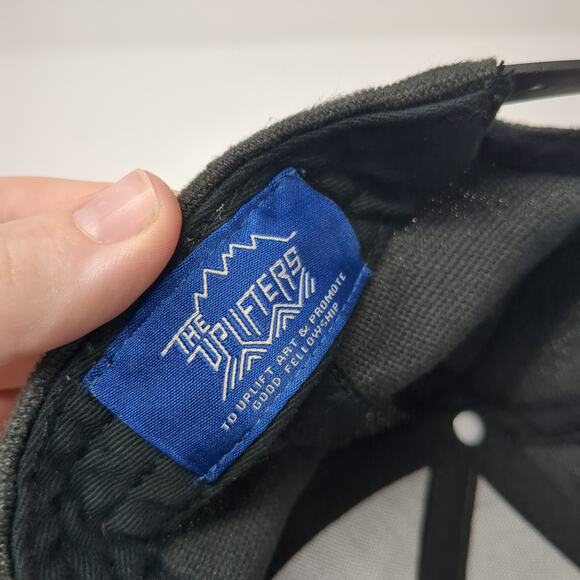 Golden Seed Snapback Cap Black One Size Adjustable Embroidered The Uplifters - Picture 9 of 9